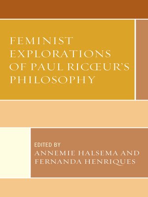 cover image of Feminist Explorations of Paul Ricoeur's Philosophy
